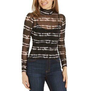 New Love Fire Womens Mock Neck Tee T-Shirt Top She